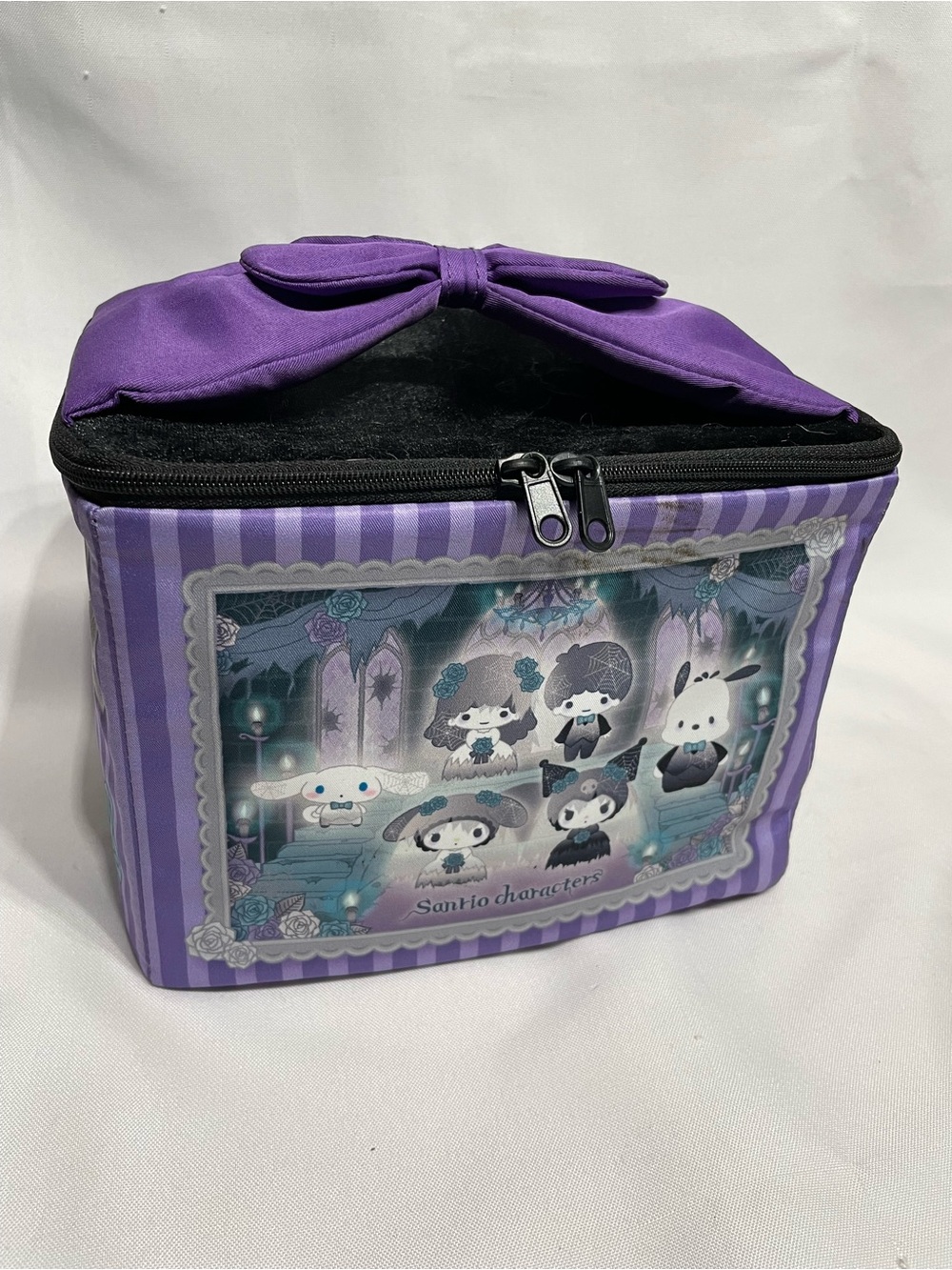 6” Furyu "Ghost Wedding" Sanrio Characters vanity bag 2022 gothic-style Sanrio